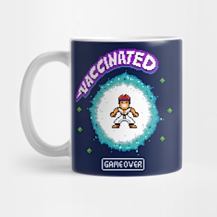 Vaccinated 8 Bit Mug